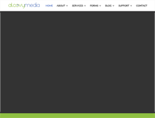 Tablet Screenshot of alcovymedia.com
